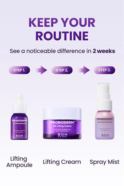 Probioderm 3D Lifting Travel Size Skin Care Kit