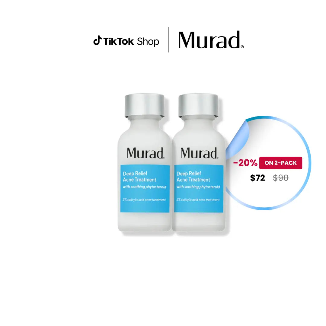Murad Deep Relief Acne Treatment - 2% Salicylic Acid & Advanced Phytosteroid Technology for Rapid Acne Healing and Skin Restoration