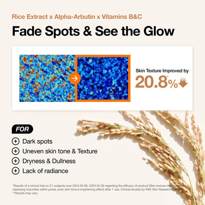 Anua Korean Rice Glass Skin 4-Step Routine