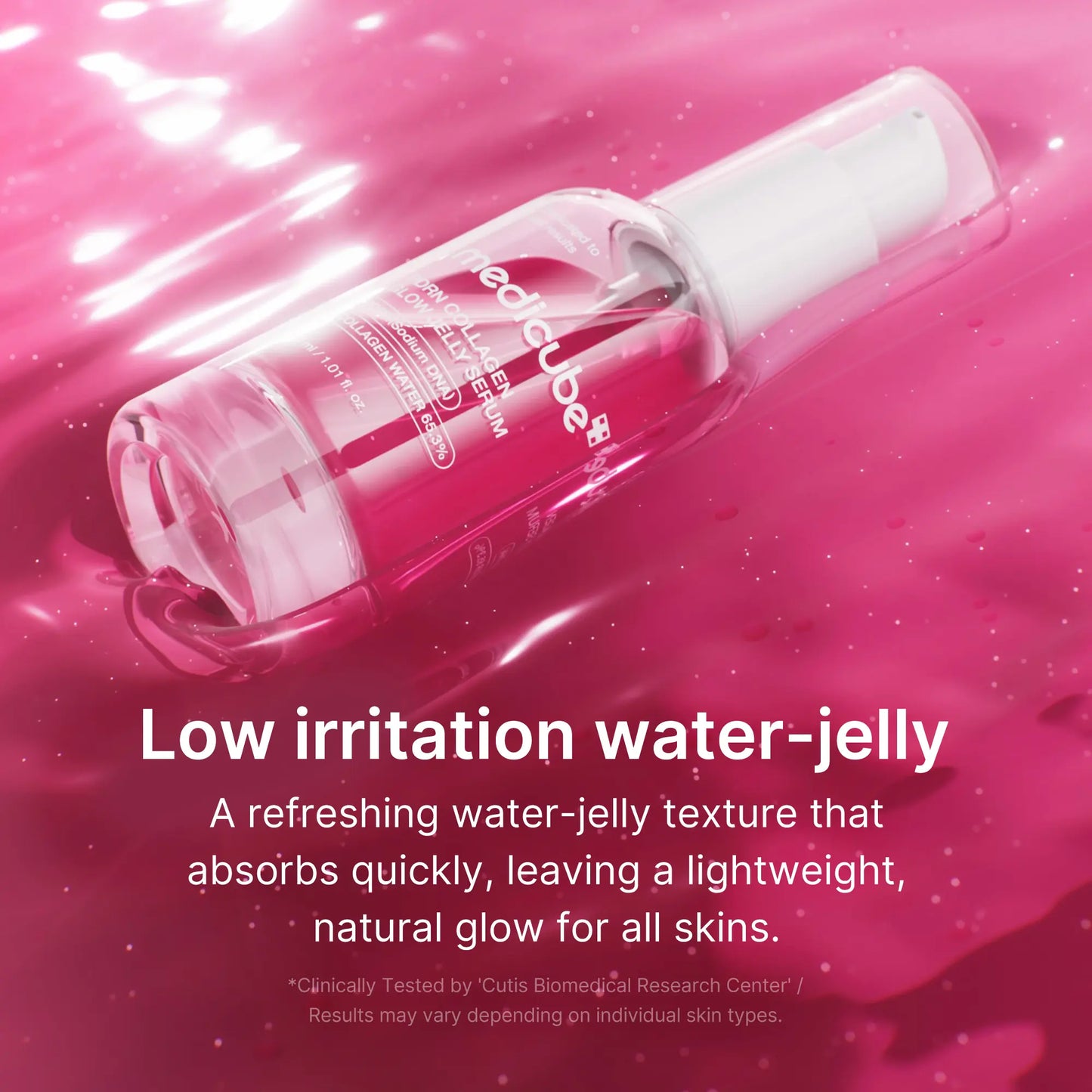 Medicube PDRN Pink Collagen Glow Jelly Serum