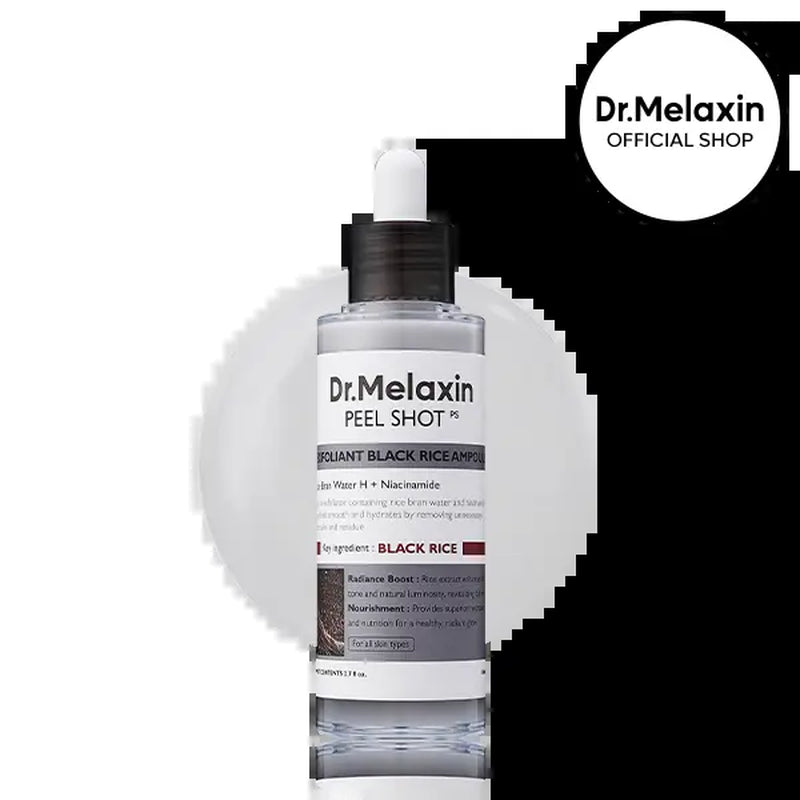Dr.Melaxin Official Peel Shot Glow Rice Peeling Ampoule