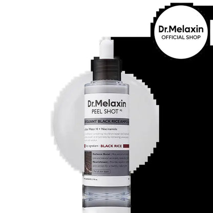 Dr.Melaxin Official Peel Shot Glow Rice Peeling Ampoule