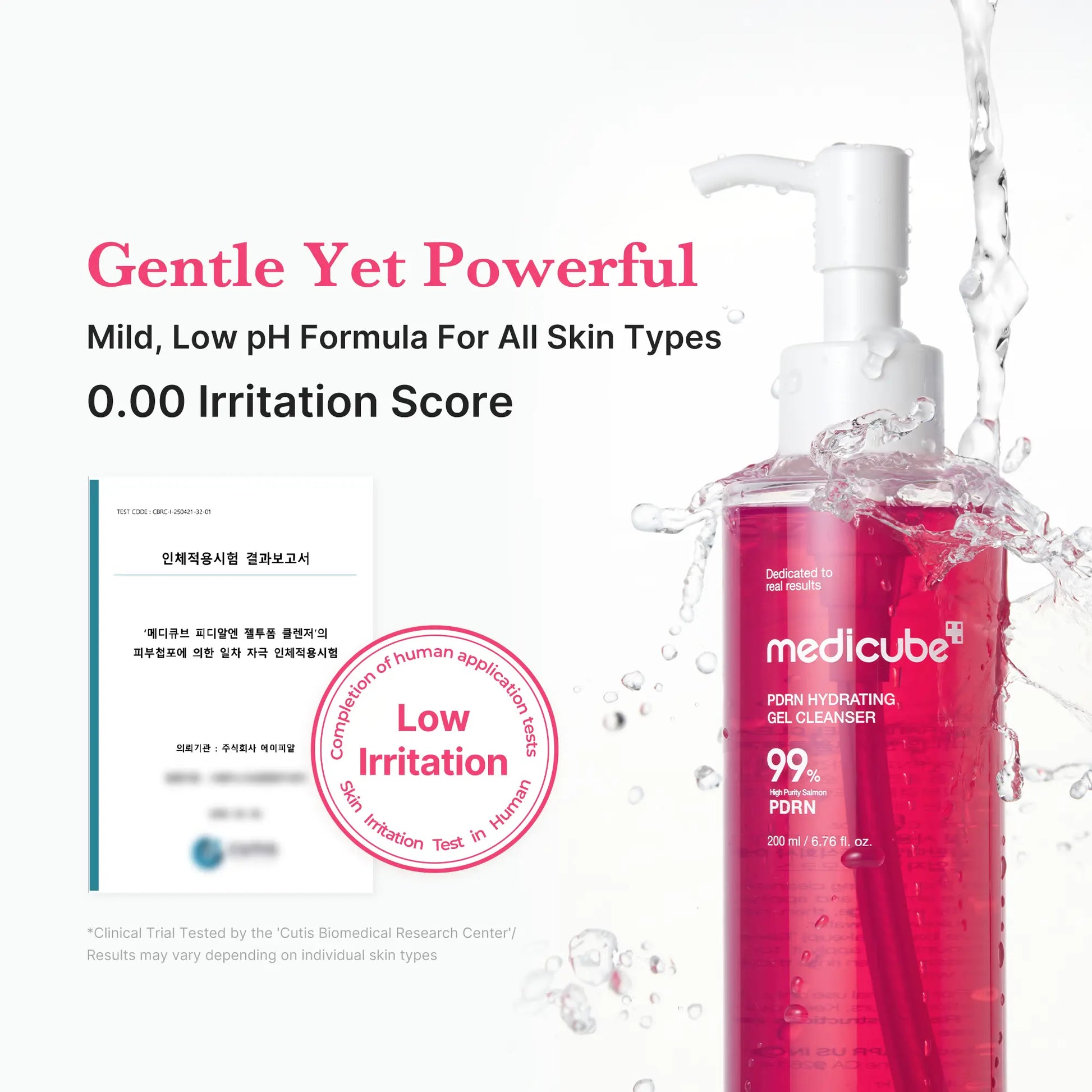Medicube PDRN Jelly to Foam Cleanser