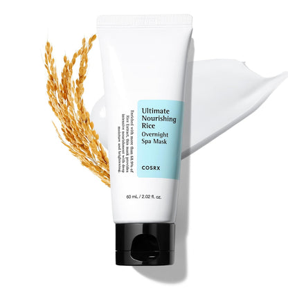 Revitalize Your Skin Overnight with COSRX Ultimate Nourishing Rice Spa Mask - 60ml