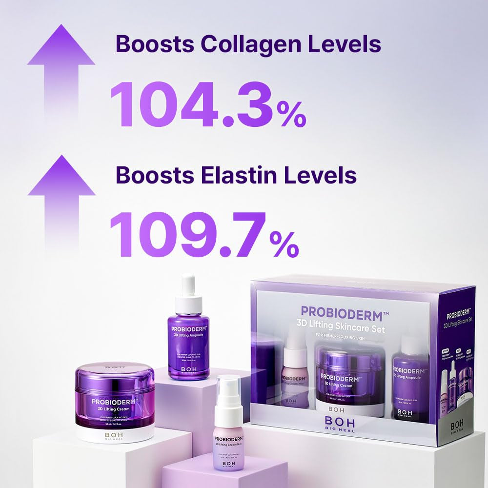 Revitalize Your Skin with the Probioderm 3D Lifting Skincare Set - Cardi B's Ultimate Choice for Youthful Glow!