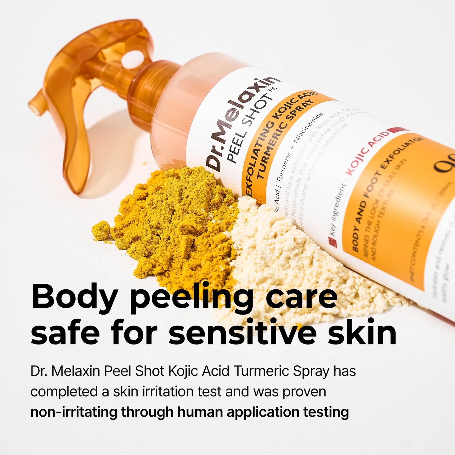 Dr.Melaxin Peel Shot Glow Rice Ampoule Duo & Kojic Acid Turmeric Serum