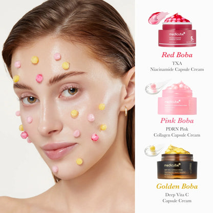 Medicube Mix & Match Boba Cream Set – Your Ultimate Skincare Solution