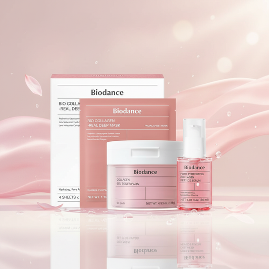 Biodance Collagen Pink Glow Trio - Ultimate Hydration and Youthful Radiance
