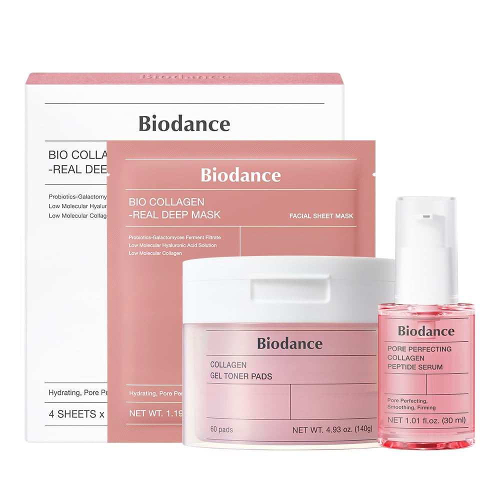 Biodance Collagen Pink Glow Trio - Ultimate Hydration and Youthful Radiance