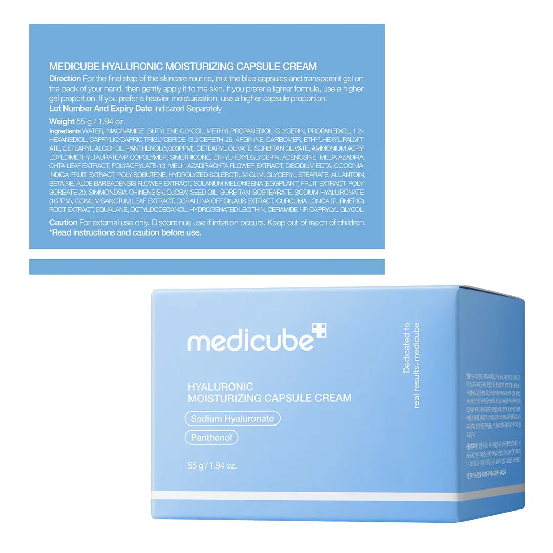 Medicube's Hydrating Hyaluronic Acid Capsule Cream