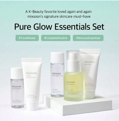 Mixsoon Pure Glow Essentials Set 5-Step Skincare Kit