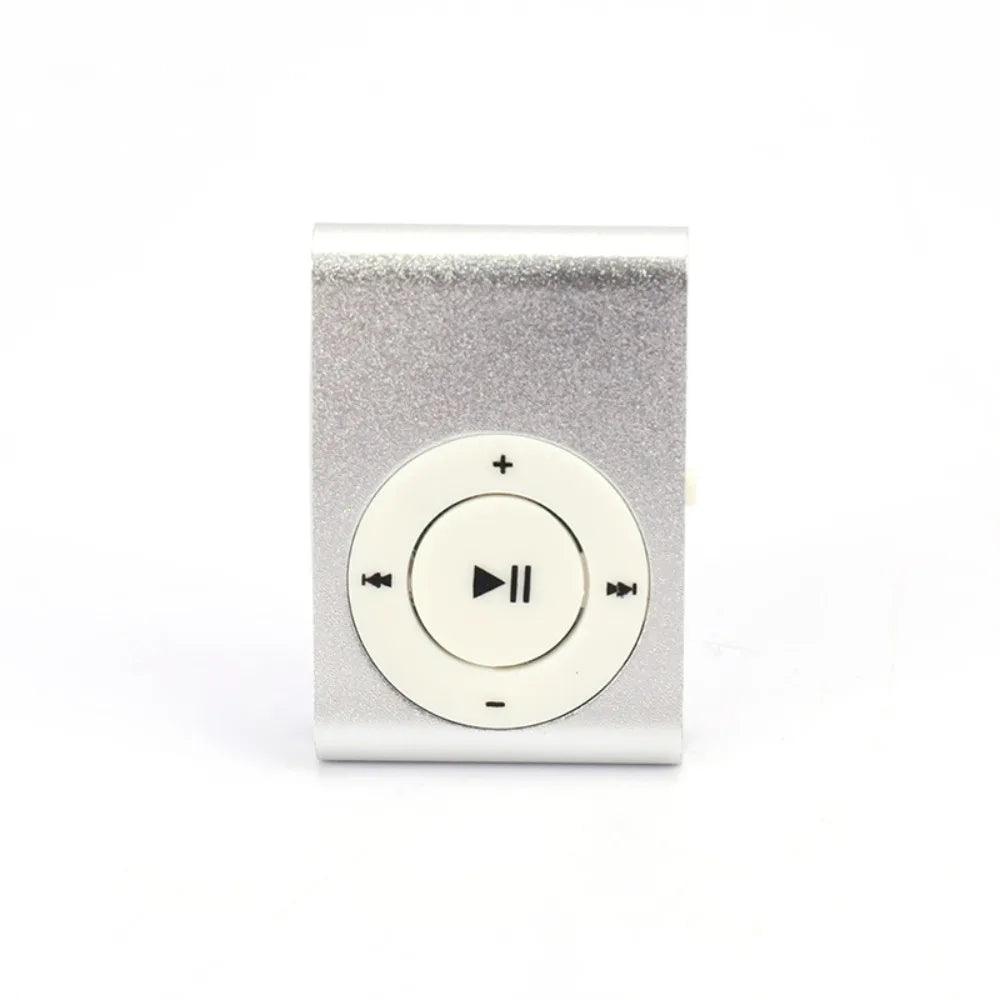 Stylish Mini MP3 Player - Portable USB Music Player with Colourful Clip & TF Card Support