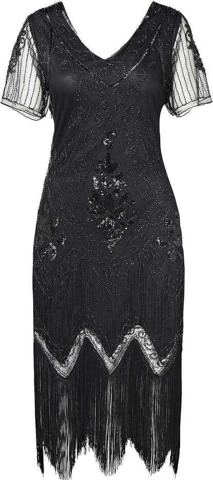 1920s Plus Size Cocktail Dress Costume