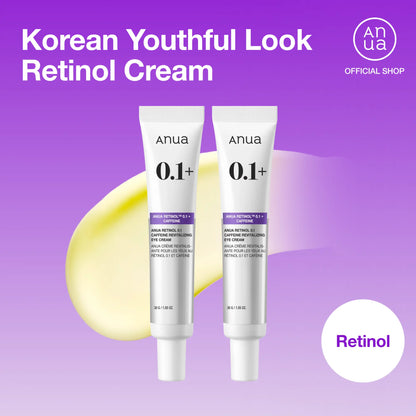 [Anua] Retinol TM 0.1 Caffeine Revitalizing Eye Cream 30G 