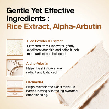 Anua Korean Rice Enzyme Brightening Cleansing Powder