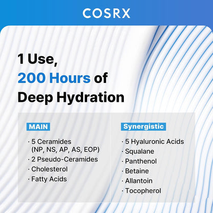 COSRX Mini Ceramide Skin Barrier Moisturizer - Infused with 7 Ceramides, Hyaluronic Acid & Panthenol (0.34 Fl.Oz)