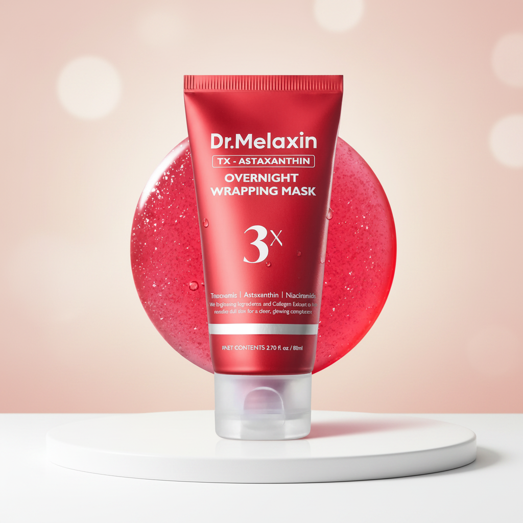 Dr.Melaxin Official Revitalize Your Skin Overnight with  TX Astaxanthin Wrapping Mask