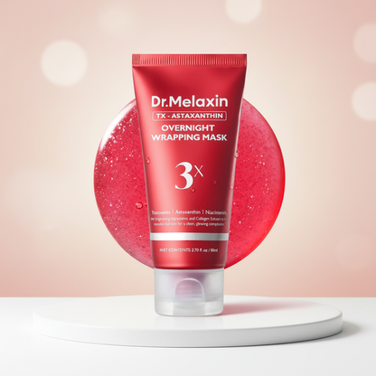 Dr.Melaxin Official Revitalize Your Skin Overnight with  TX Astaxanthin Wrapping Mask