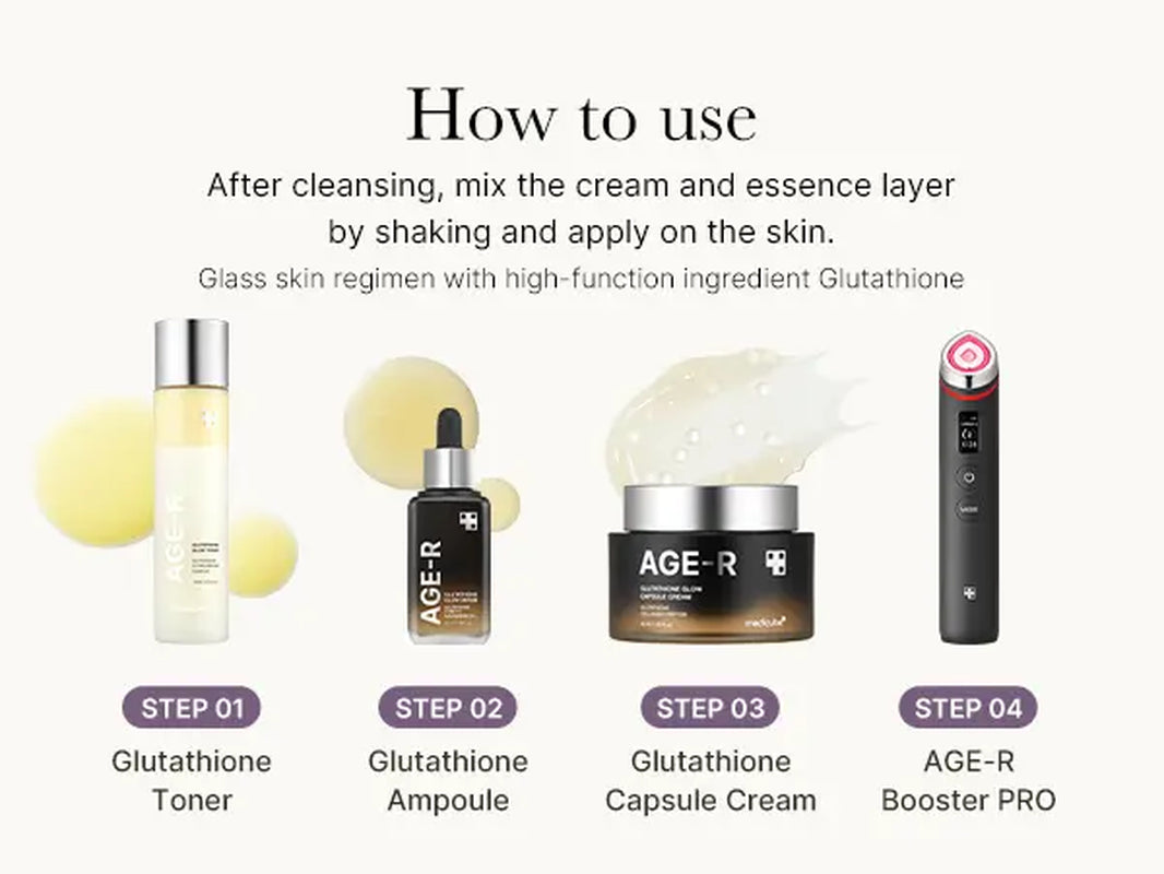Medicube  Age-R Glutathione Glow Milky Toner