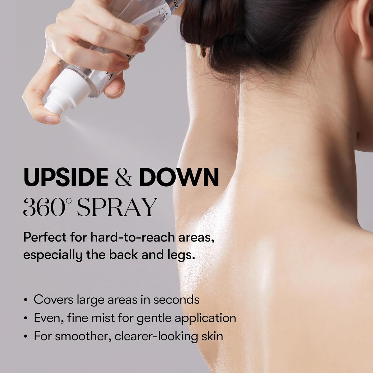 VT Cosmetics 7% Glycolic Acid Reedle Shot Mist - Exfoliating Spray for Head-to-Toe Radiance (4.05 Fl Oz)