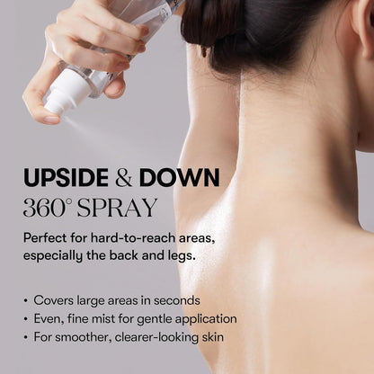 VT Cosmetics 7% Glycolic Acid Reedle Shot Mist - Exfoliating Spray for Head-to-Toe Radiance (4.05 Fl Oz)