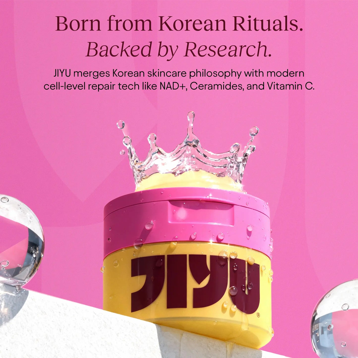 Jiyu Anti-Aging Moisturizing Cream Powered by NAD+