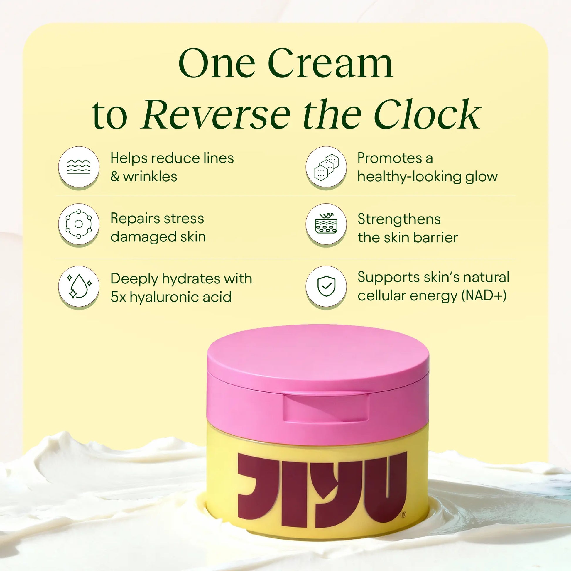 Achieve Radiant Skin with the JiYu Korean Skincare Glow-Up Bundle - Toner Pads & NAD+ Cream