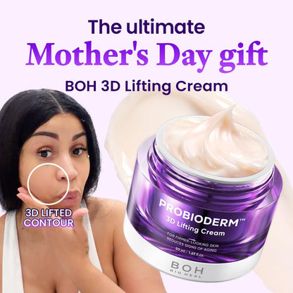 Probioderm 3D Lifting Cream - Achieve Youthful, Firm Skin Overnight with Cardi B's Favorite Slugging Cream