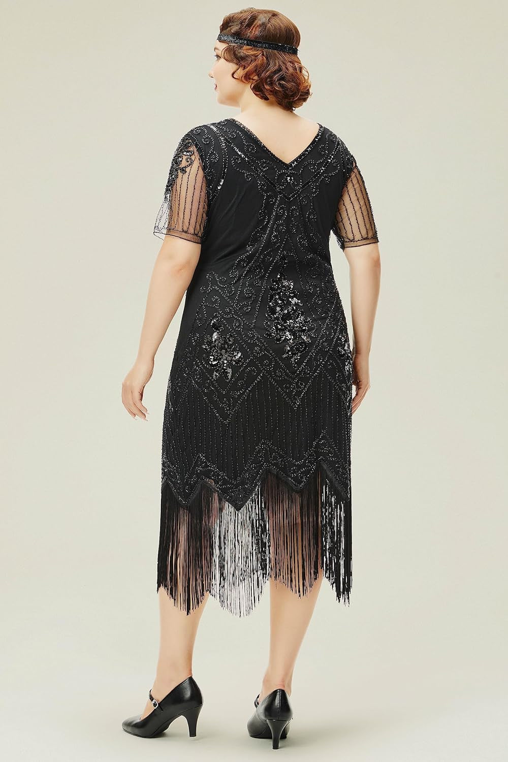 1920s Plus Size Cocktail Dress Costume
