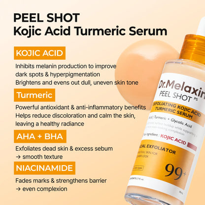 Dr.Melaxin Peel Shot Kojic Acid & Turmeric Serum