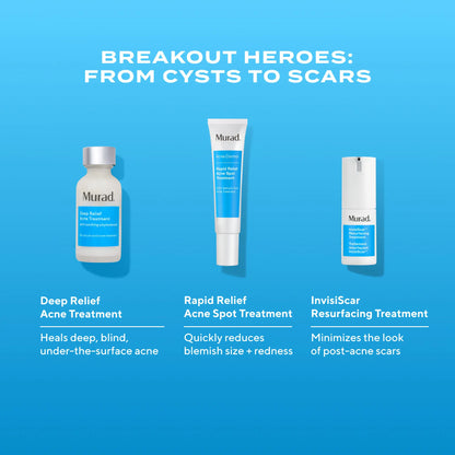 Murad Deep Relief Acne Treatment - 2% Salicylic Acid & Advanced Phytosteroid Technology for Rapid Acne Healing and Skin Restoration