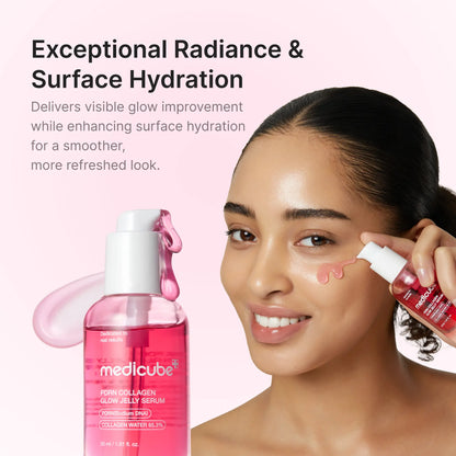 Medicube PDRN Pink Collagen Glow Jelly Serum