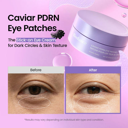 Biodance Caviar PDRN Eye Patches - Brighten, Nourish, and Rejuvenate!