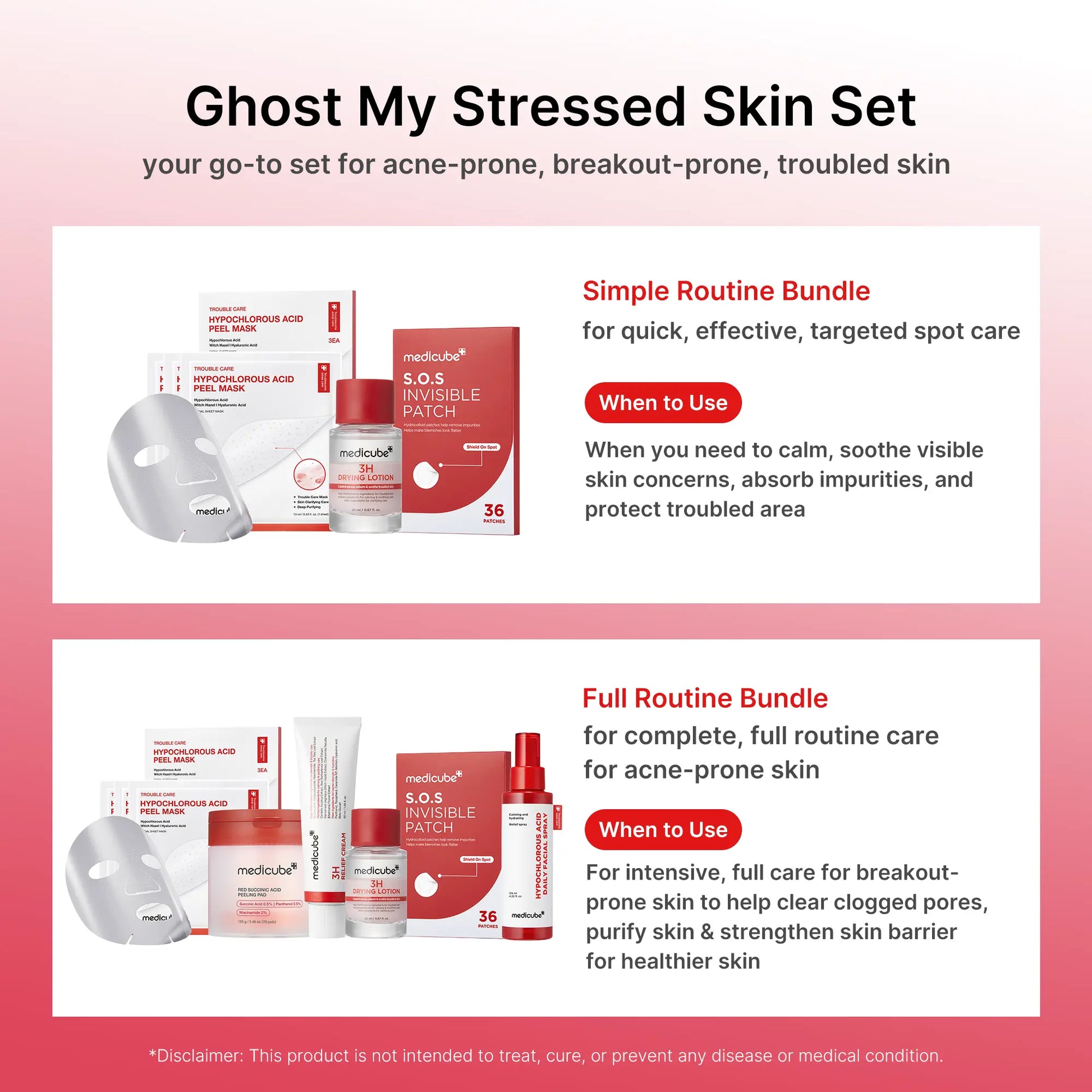 Medicube Ghost My Stressed Skin Set