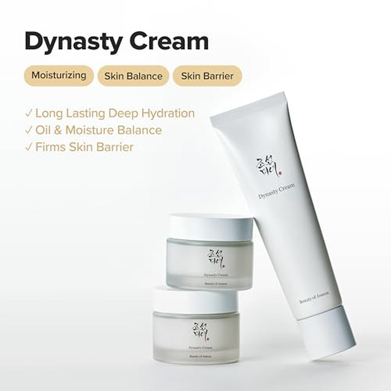 Revitalize Your Skin with the Beauty of Joseon Green Plum Refreshing Cleanser & Dynasty Cream Duo - Perfect Hydration for All Skin Types!