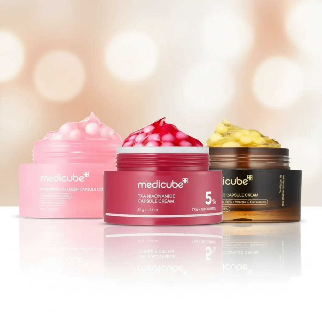 Medicube Mix & Match Boba Cream Set – Your Ultimate Skincare Solution