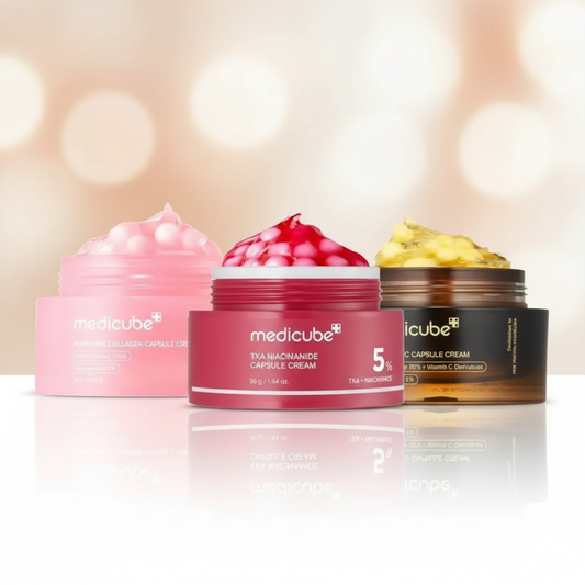 Medicube Mix & Match Boba Cream Set – Your Ultimate Skincare Solution