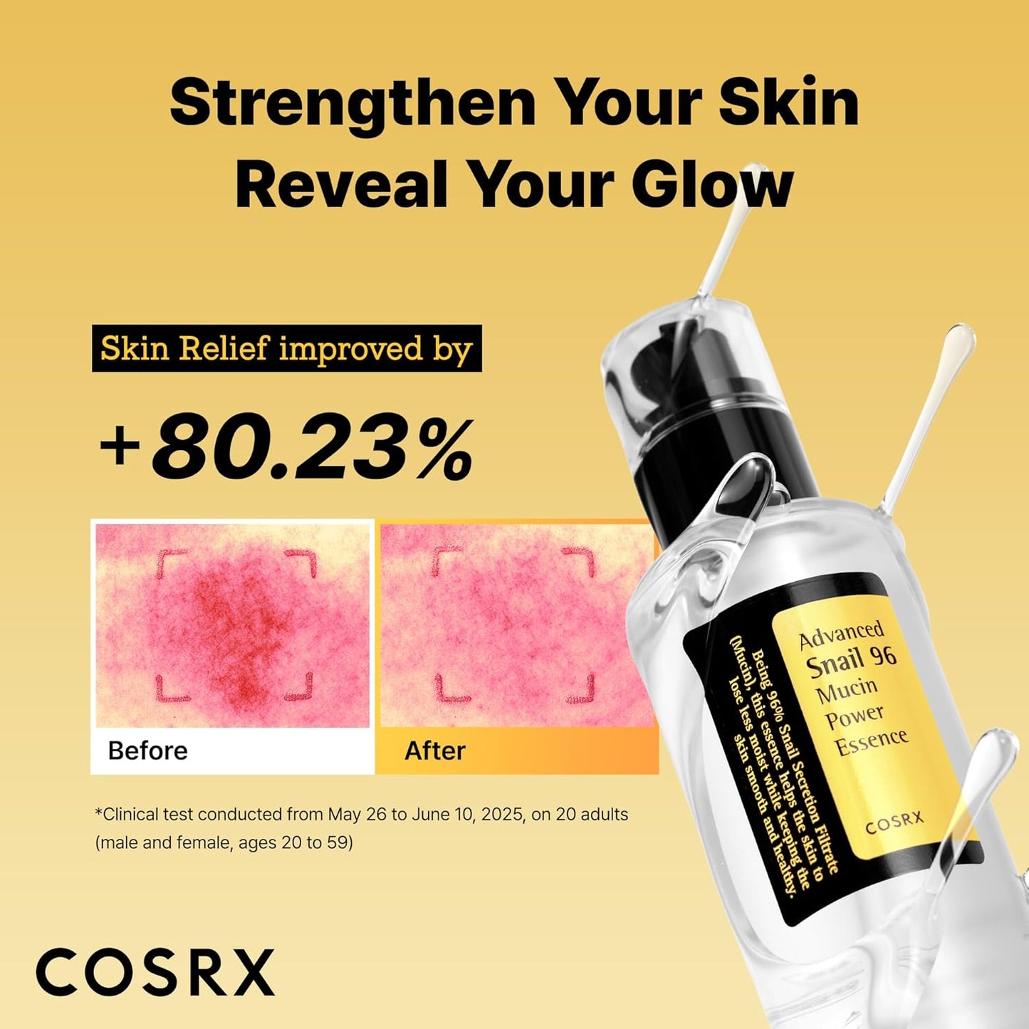 Revitalize Your Skin with COSRX Snail Mucin 96% Repairing Serum - 100ml of Korean Skincare Magic!