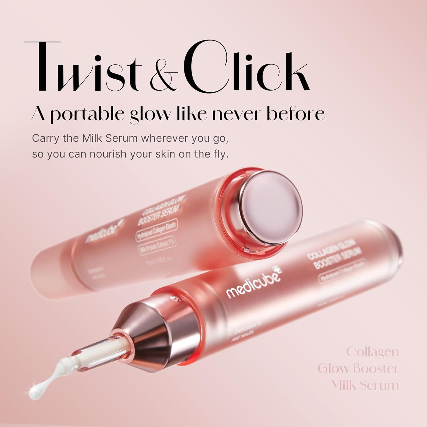 Revitalize Your Skin with Medicube's Collagen Glow Booster Milk Serum - The Ultimate Hydration and Radiance Solution
