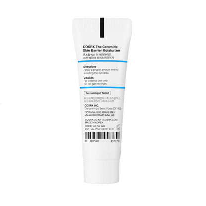 COSRX Mini Ceramide Skin Barrier Moisturizer - Infused with 7 Ceramides, Hyaluronic Acid & Panthenol (0.34 Fl.Oz)
