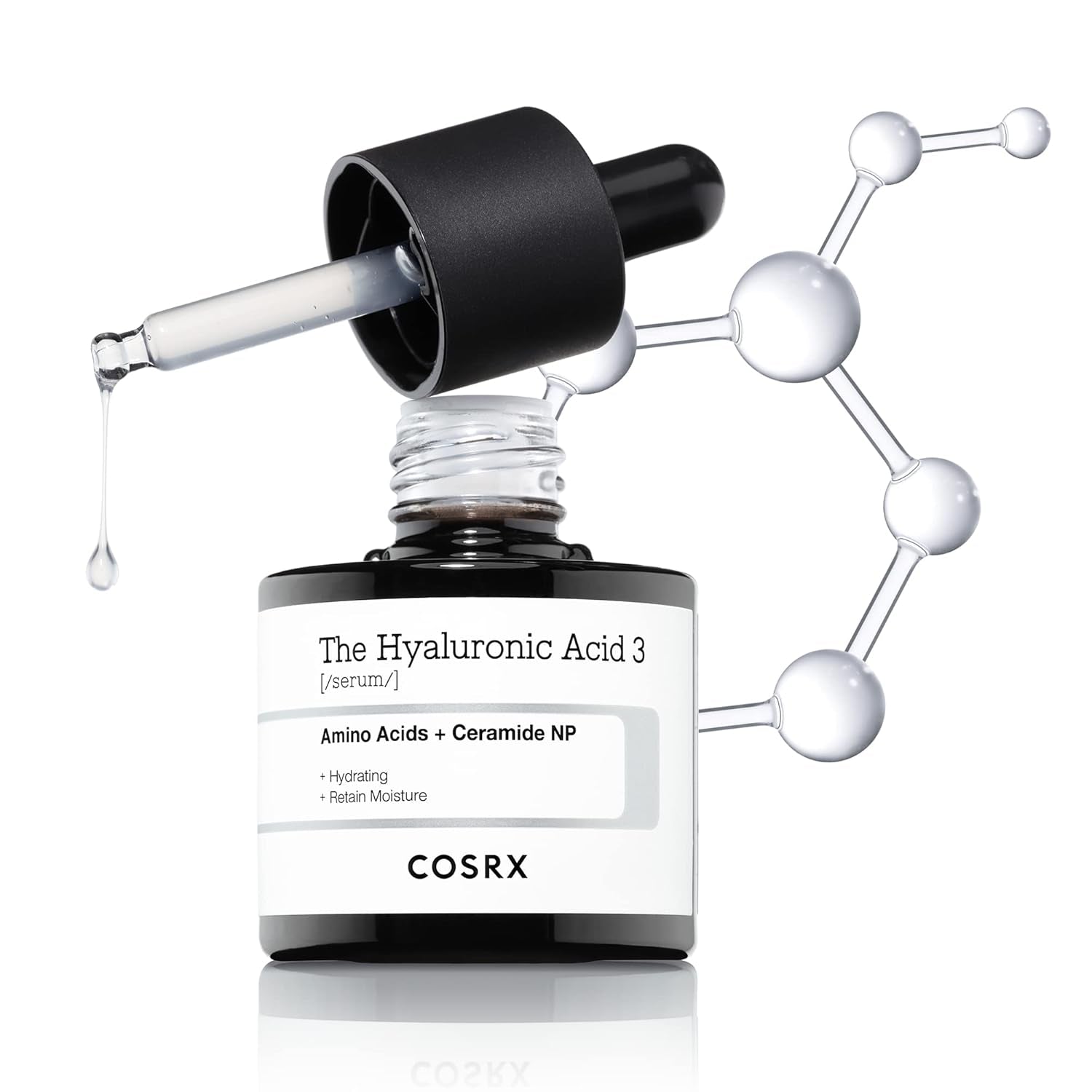 Revitalize Your Skin with COSRX Pure Sodium Hyaluronic Acid 3% Serum - 0.67 Fl Oz of Deep Hydration