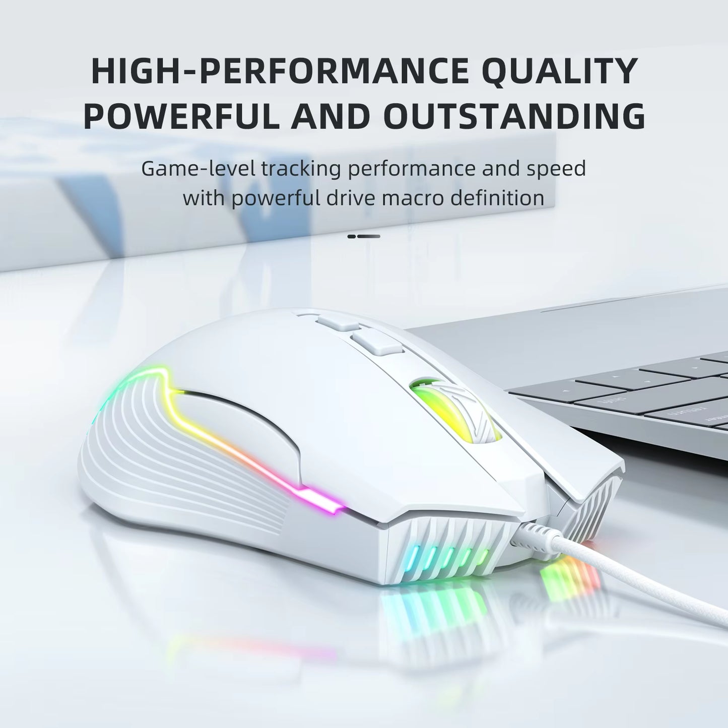 Elevate Your Gaming Experience with the Full RGB Light Gaming Headset & Mouse Bundle for PC Gamers