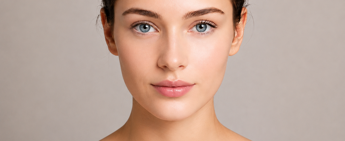 After skincare result