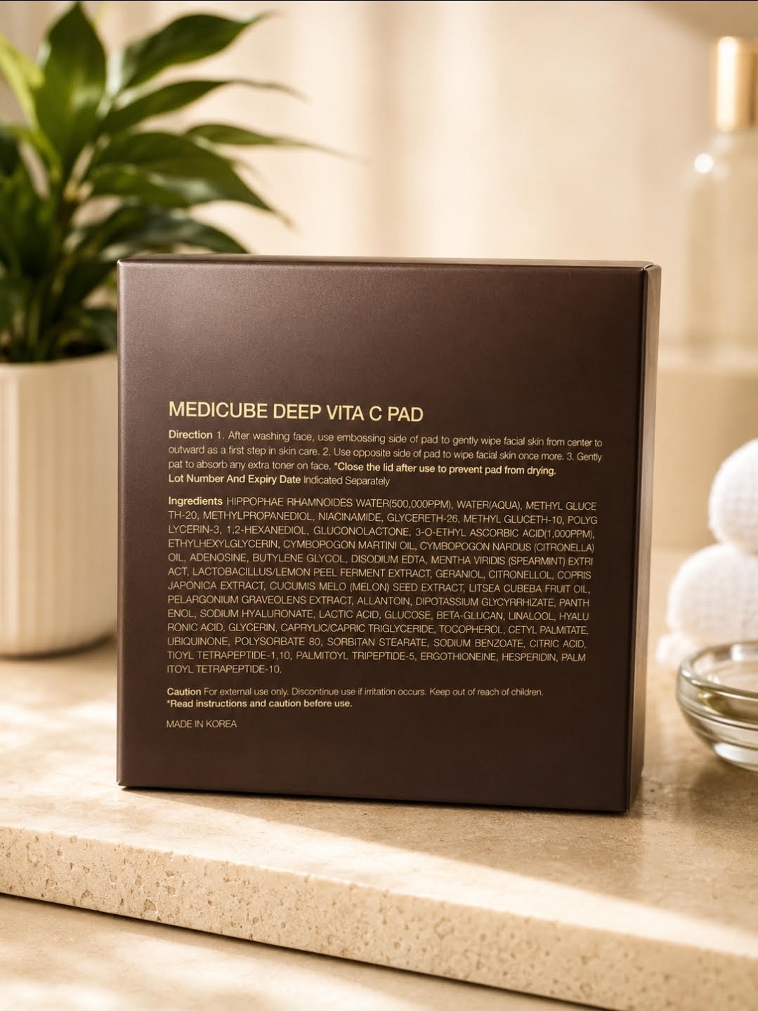 Medicube Vitamin C Deep Brightening Pads-70 CT