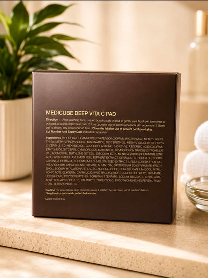 Medicube Vitamin C Deep Brightening Pads-70 CT
